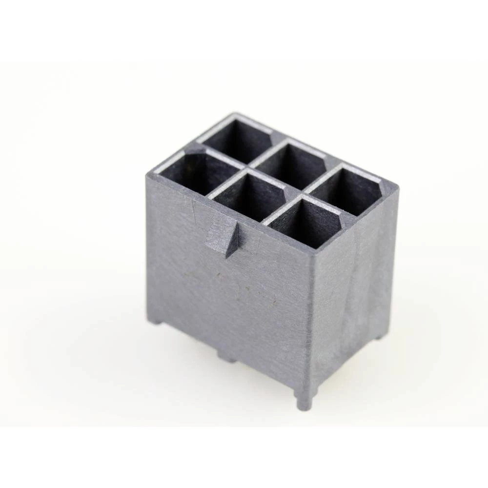 Molex ugradna standardna letva sa ženskim kontaktima Ukupan broj polova 6 Raster: 5.70 mm 1720650206 1 St. Tray slika