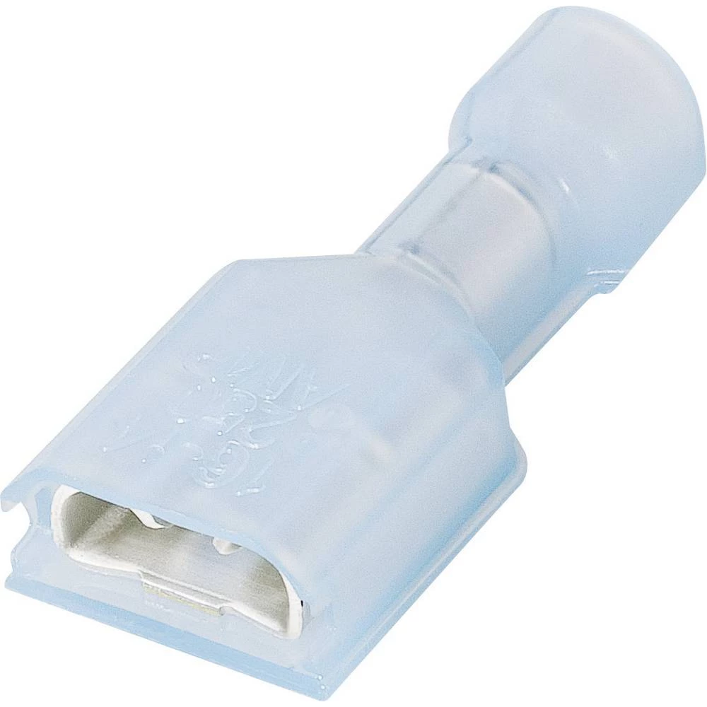 TE Connectivity 2-520264-2 plosnate natične stupice Širina utikača: 6.3 mm Debljina utikača: 0.8 mm 180 ° potpuno izolir slika