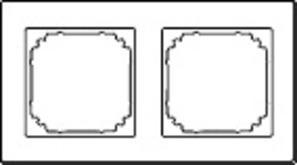 Merten Okvir Poklopac Sustav M Bijela MEG4020-2844 slika