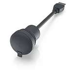 RAMO 22 F, USB, okrugla ogrlica, crni prednji prsten, USB 3.0 tip A s kabelom 55 cm adapter RAMO 22 F  1.10.099.002/0011