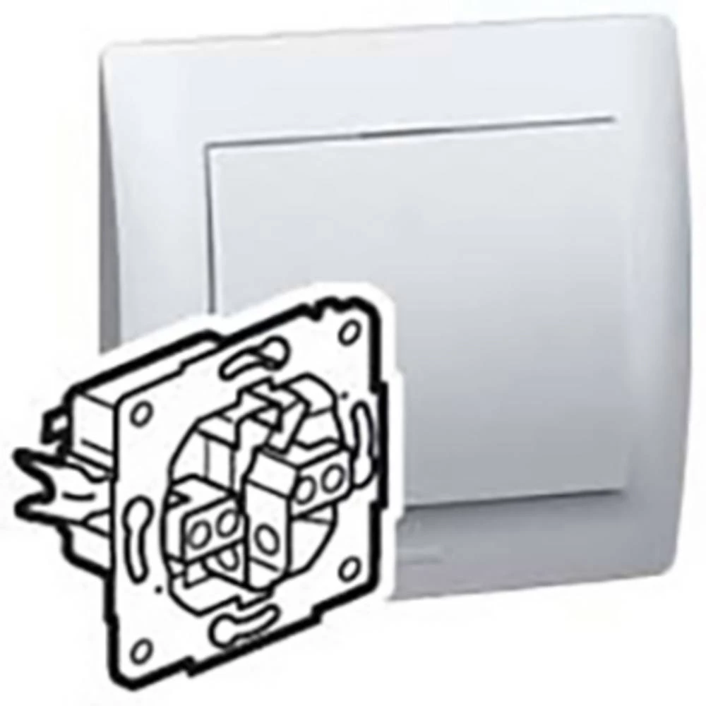 Legrand   instalacijski prekidač Galea / Pro21 siva 775960 slika