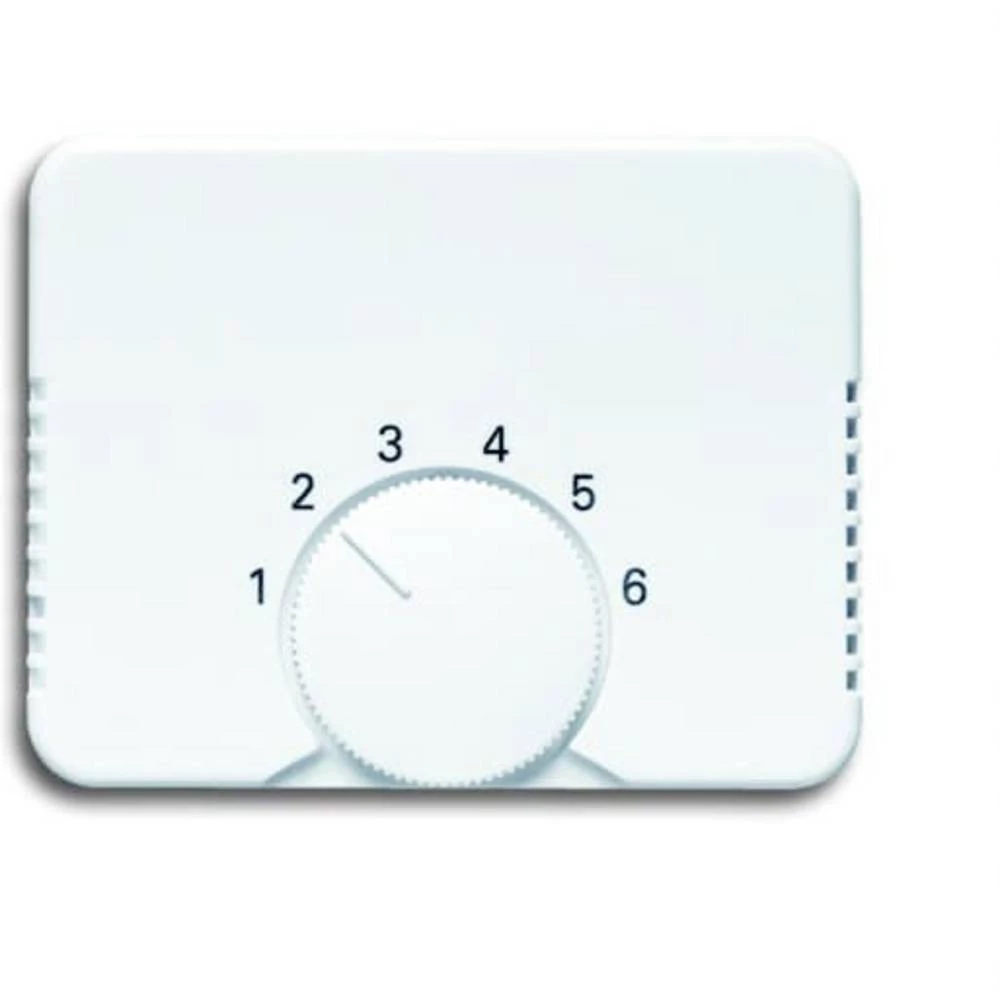 Busch-Jaeger  poklopac regulator temperature  Alpha Nea, Alpha exclusiv bijela, prometno-bijela 2CKA001710A3536 slika