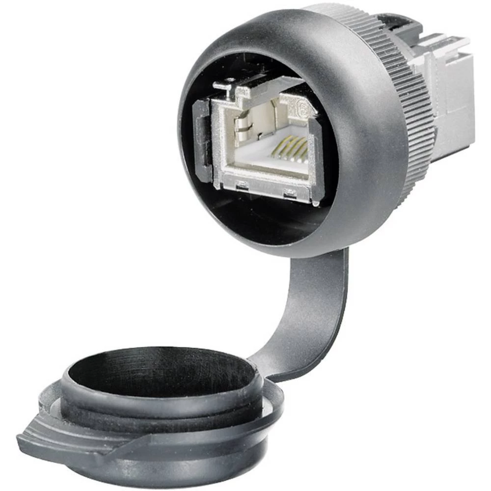 Weidmüller 1018790000 Senzor / aktuator ugradni priključak RJ45 ,prirubnica uređaja, broj polova: 8P8C, 1 kom. 8P8C 1 St. slika