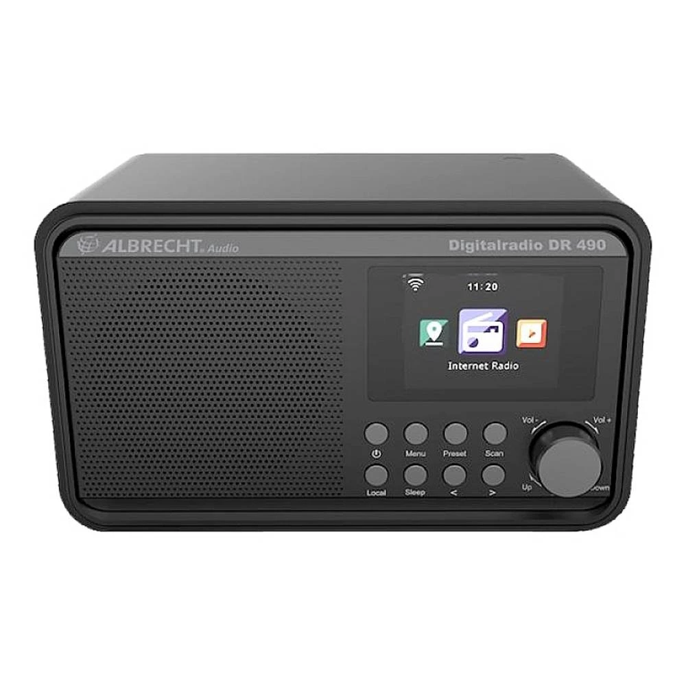 Albrecht DR 490 internet stolni radio internet, DAB+ (1012), UKW (1014) DAB+, internetski radio , WLAN   orah slika