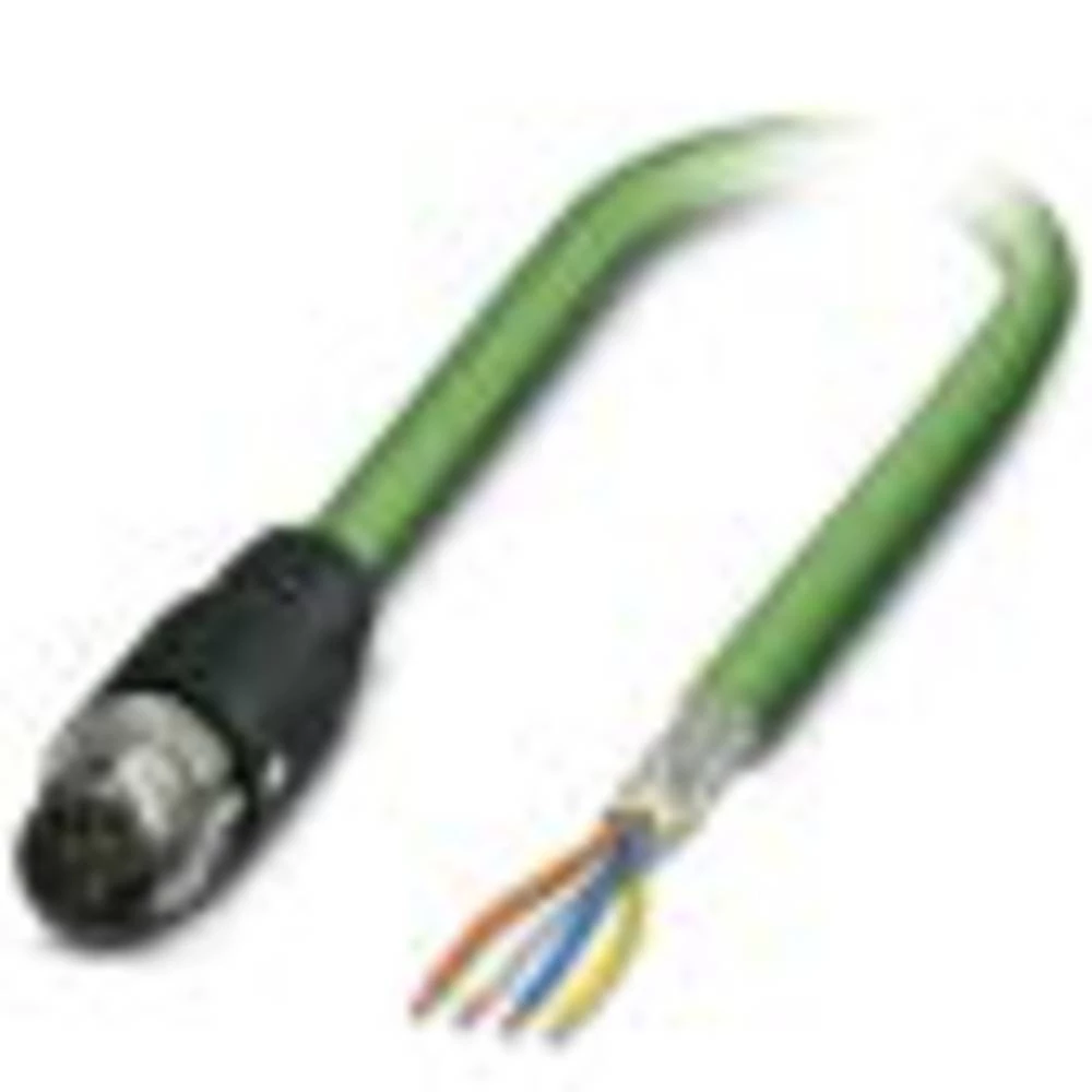 Priključni kabel za senzor/aktivator 5 m Broj polova: 4 Phoenix Contact 1407497 NBC-MSD/ 5,0-93B SCO 1 ST slika