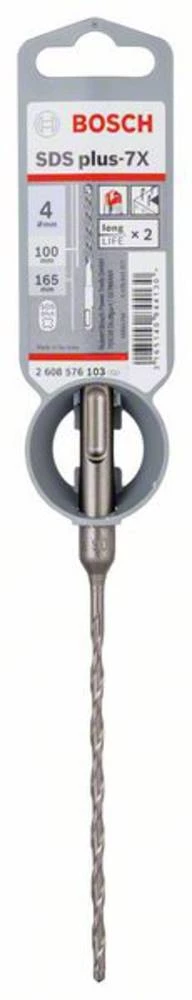 Bušilica SDS-plus-7X, 4 x 100 x 165 mm Bosch Accessories 2608576103 dužina:165 mm slika