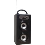 Bluetooth zvučnik MSA Musikinstrumente KBQ23 AUX, FM radio, SD, USB Crna