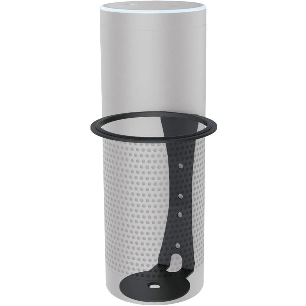 Zidni držač Hama 181522 Crna Prikladno za (Govorni asistent):Amazon Echo, Amazon Echo Plus slika