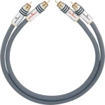 Cinch audio priključni kabel [2x muški cinch konektor - 2x muški cinch konektor] 0.50 m antracitna boja pozlaćeni kontakti Oehlbach NF 14 MASTER