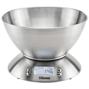 Tristar KW-2436 kuhinjska vaga  Opseg mjerenja (kg)=5 kg plemeniti čelik slika
