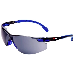 3M Solus S1102SGAF zaštitne radne naočale uklj. zaštita protiv zamagljivanja plava boja, crna DIN EN 166 slika
