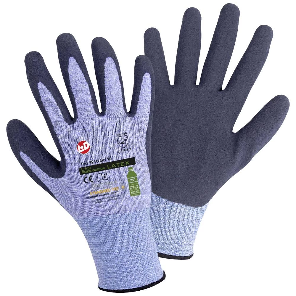 Leipold Doehle goes green 1210-11 lateks fine pletene rukavice Veličina (Rukavice): 11 EN 388:2016+A1:2018, EN 21420:202 slika