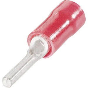 TE Connectivity 165143 iglasta kabelska stopica 0.205 mm² 1.60 mm² izolirani dio crvena 1 St. slika