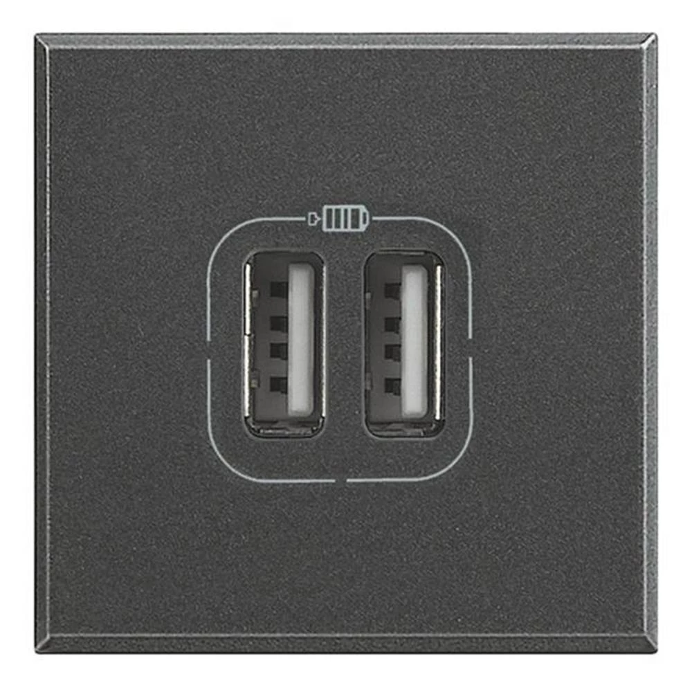 Legrand   USB utičnica Axolute antracitna boja HS4285C2 slika