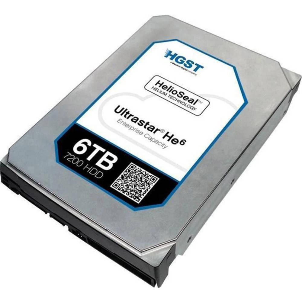 Unutarnji tvrdi disk 8.9 cm (3.5 ") 6 TB HGST Ultrastar He8 Bulk 0F23270 SAS 12Gb/s slika