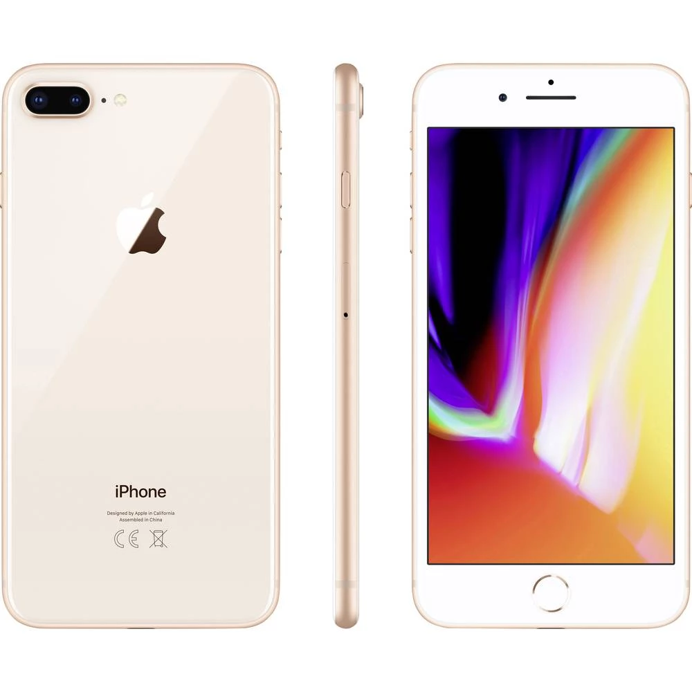 Apple iPhone 8 Plus 128 GB 5.5 "(14 cm)Single-SIM iOS 13 12 MPix Zlatna slika