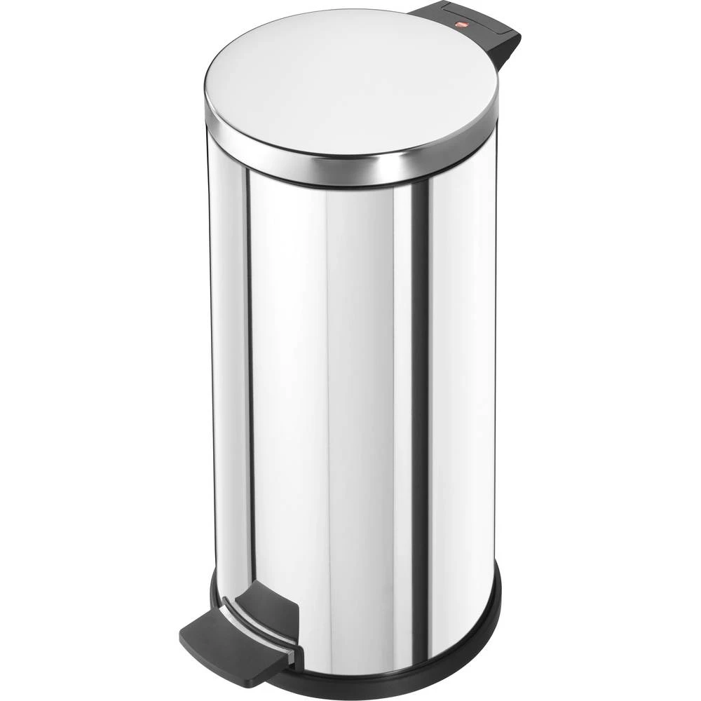 Kontejner za limenke 18 l Hailo Solid L (Š x V) 280 mm x 530 mm Srebrna Mehanizam stopalo-pedal 1 ST slika