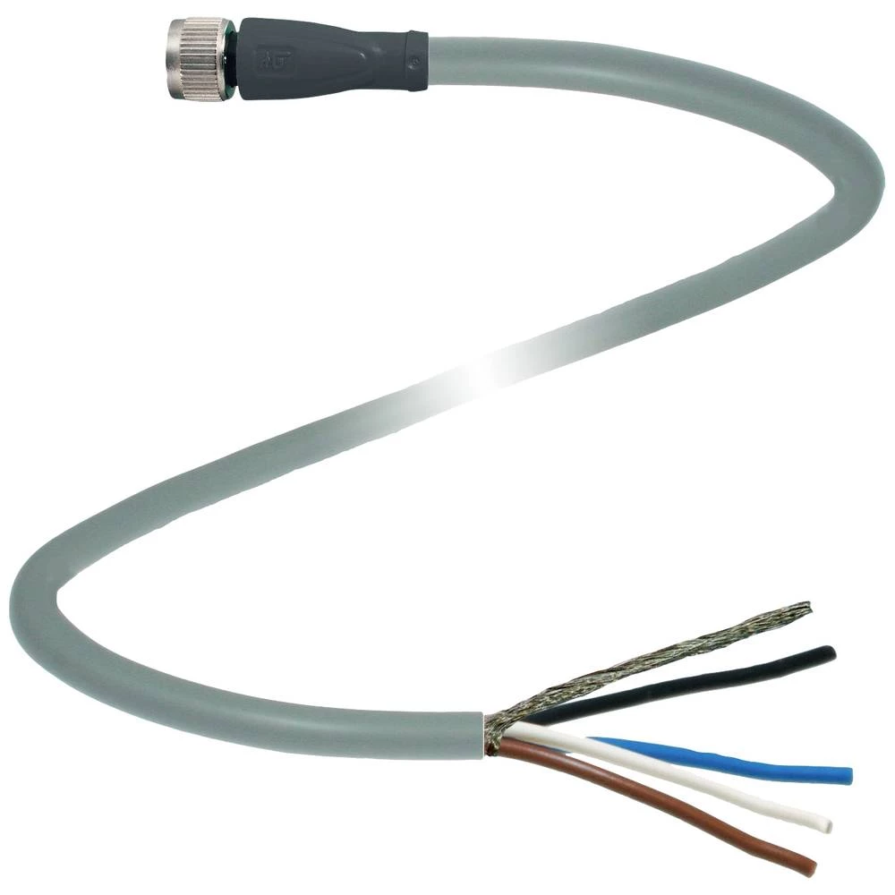 Pepperl+Fuchs 240803-0001 utični konektor za senzor/aktivator, konfekcionirani 10 m Broj polova: 4 1 St. slika