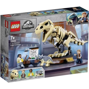 76940 LEGO® JURASSIC WORLD™ Kostur T. rexa u fosilnom prikazu slika
