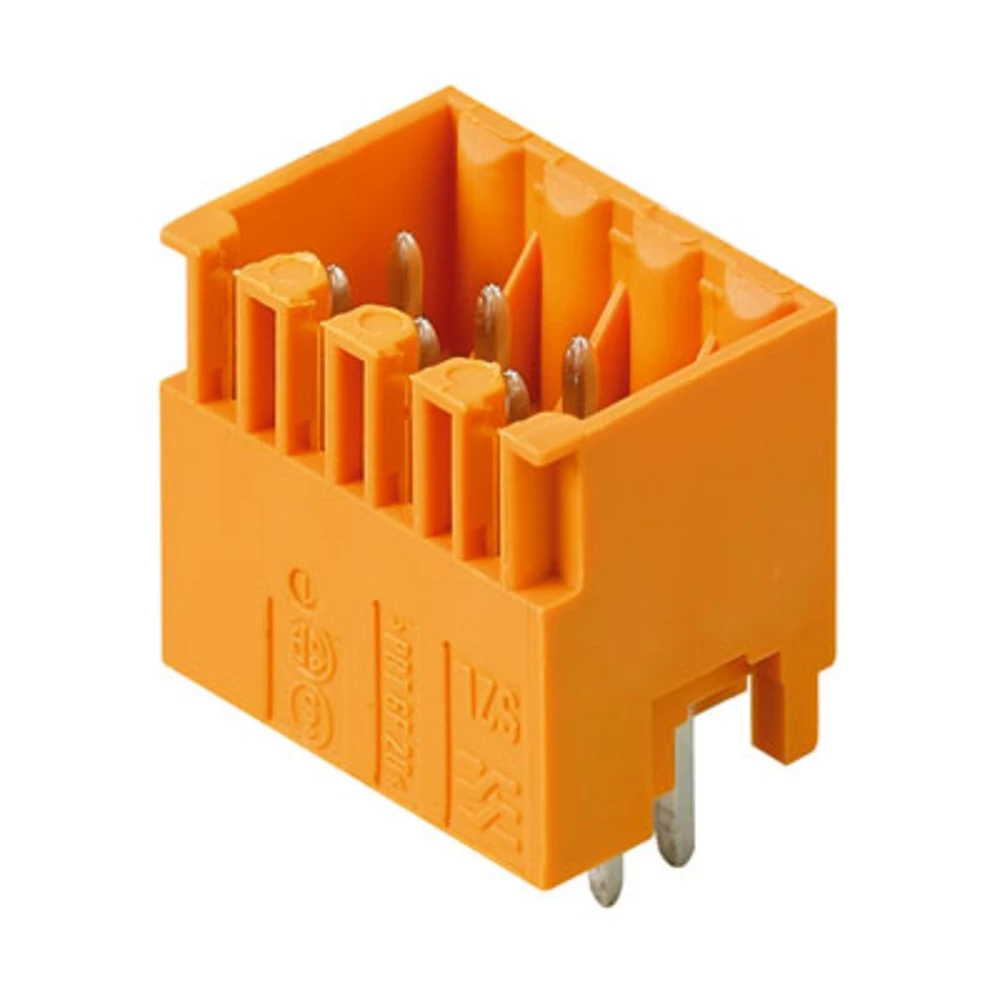 Utični konektor za tiskanu pločicu S2L 3.50/08/180G 3.5SN OR BX Weidmüller sadržaj: 120 komada slika
