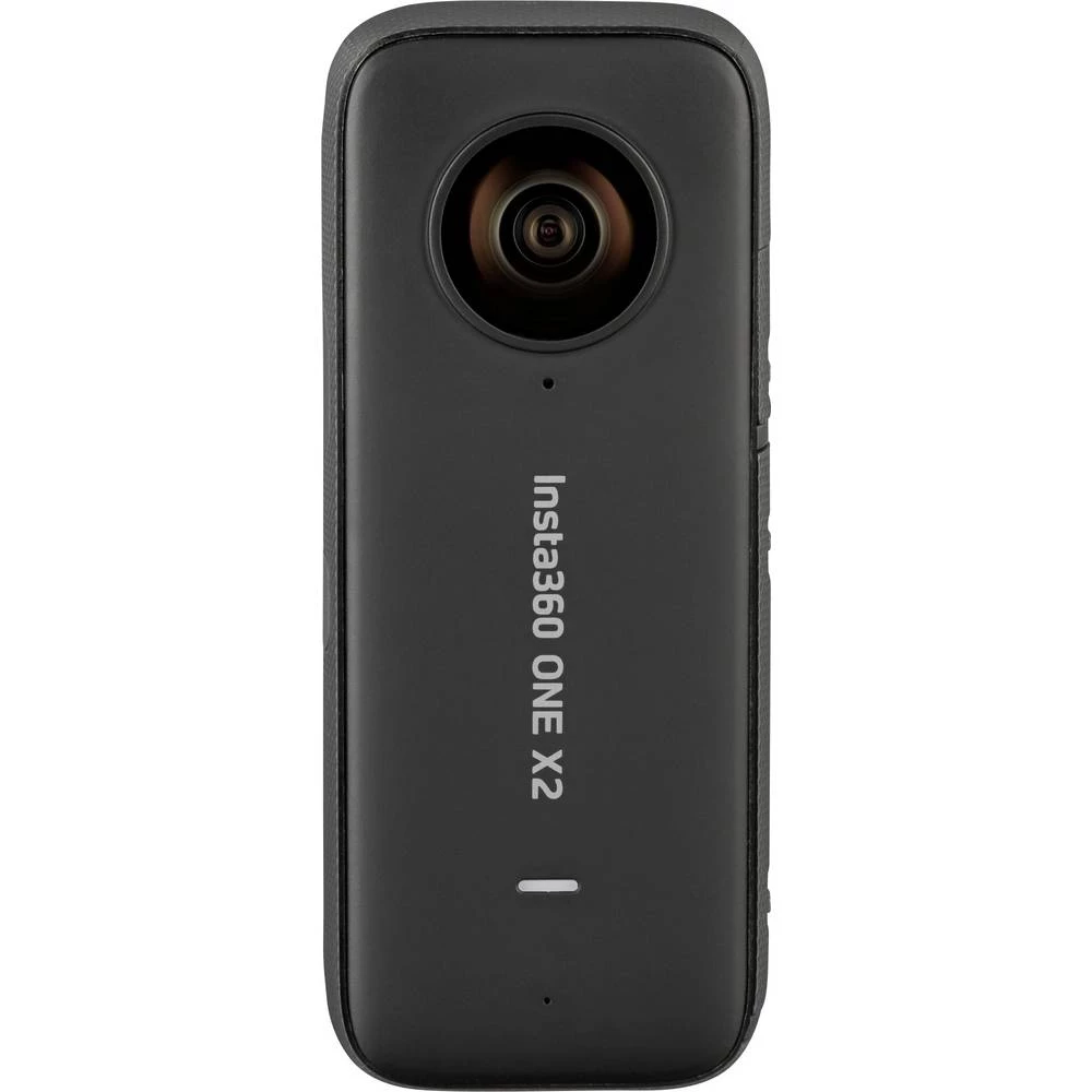 Insta360 panoramska kamera od 360 stupnjeva crna 4K-video, Bluetooth, GPS, vodootporno, usporeni tijek/vremenski od slika