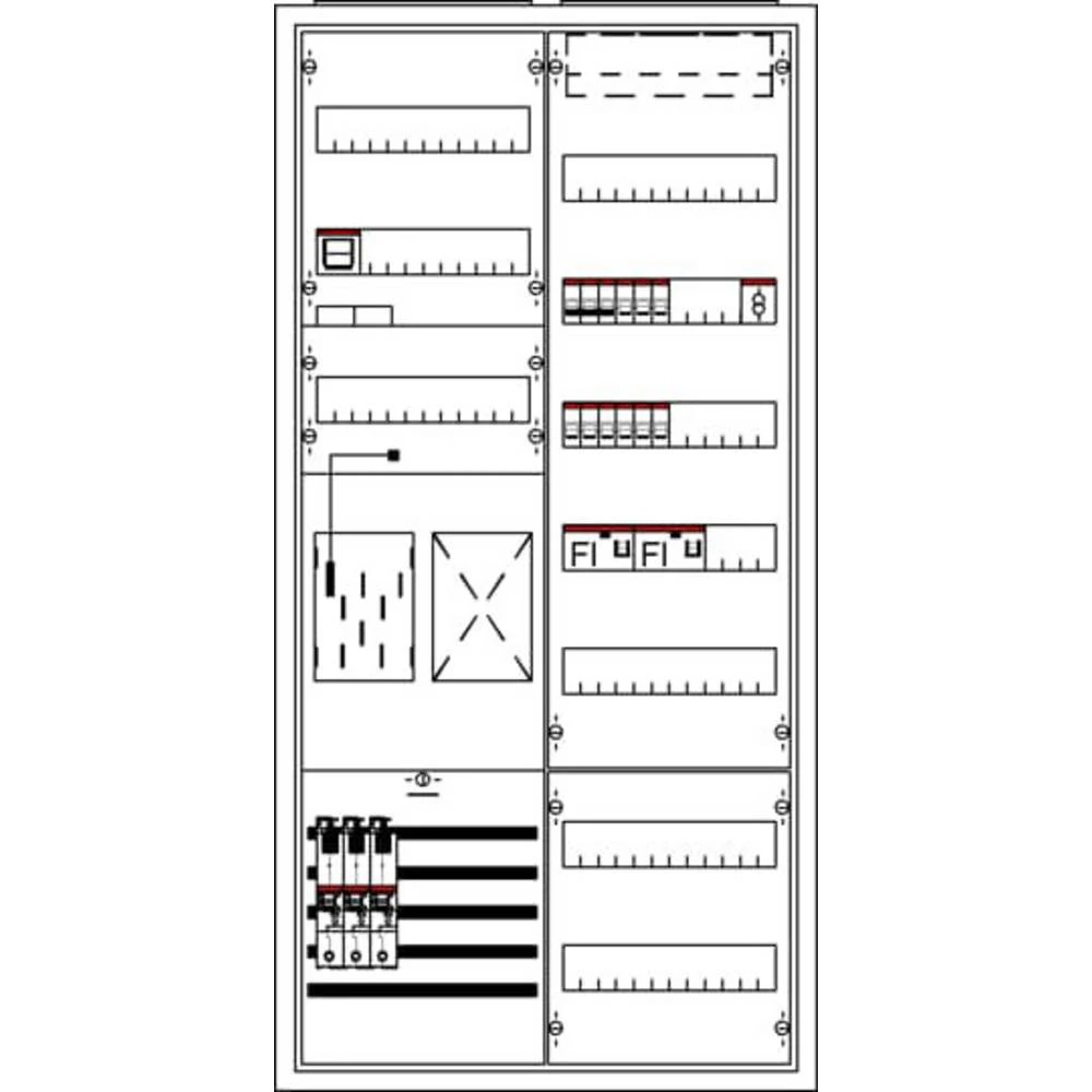 Striebel & John 2CPX035855R9999 KS721A63R ormar za brojilo slika