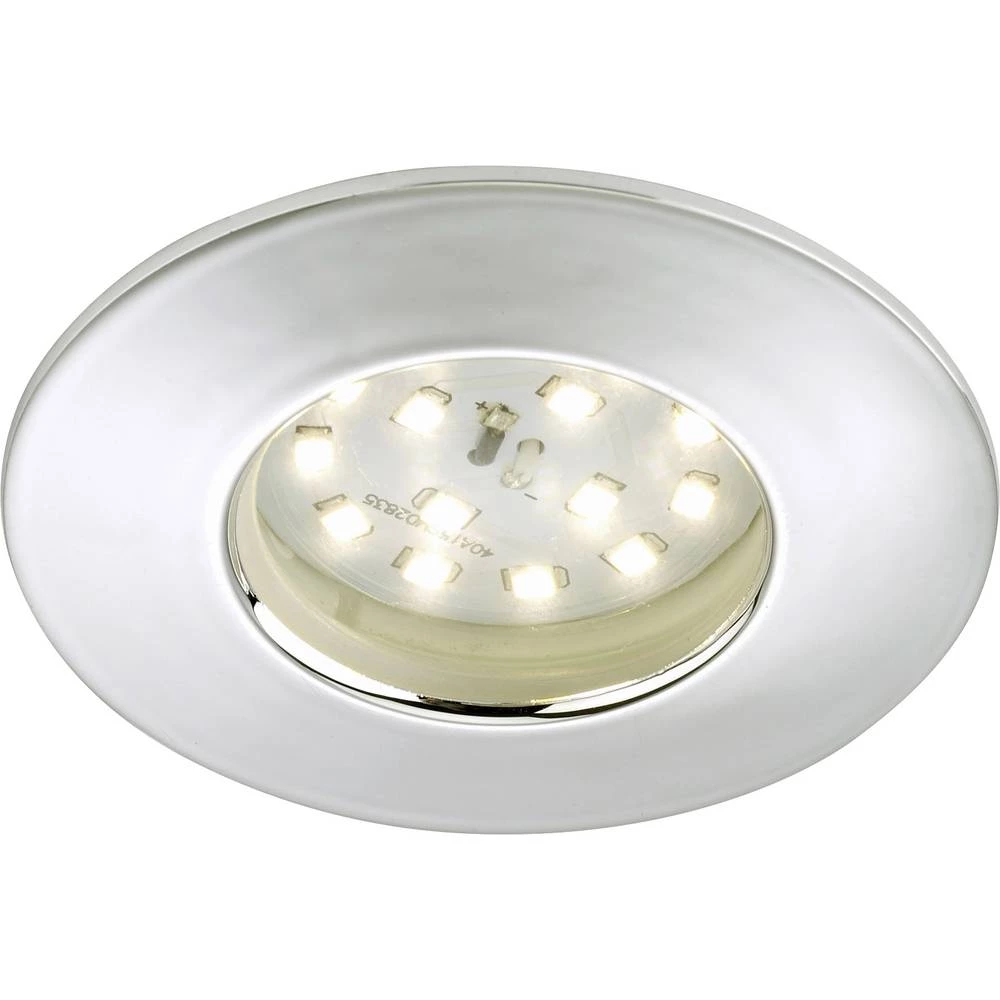 LED ugradno svjetlo za kupaonicu 5 W Toplo-bijela Briloner 7204-018 Krom boja slika