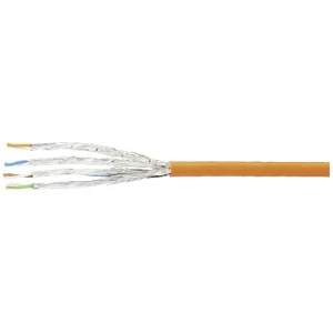 Rutenbeck 21200800 mrežni kabel CAT 8.2   narančasta 1 St. slika