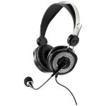 Vivanco IT-HS RET RC računalo On Ear Headset žičani stereo crna slušalice s mikrofonom, kontrola glasnoće