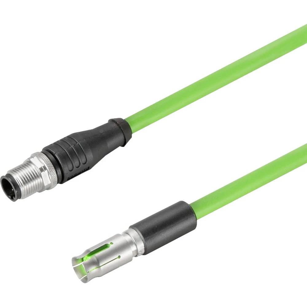 Weidmüller 2503780500 podatkovni utični konektor za senzor/aktivator, konfekcioniran M12 ravni muški konektor, žženski konektor, ravni 5.00 m Broj polova: 8 1 St. slika