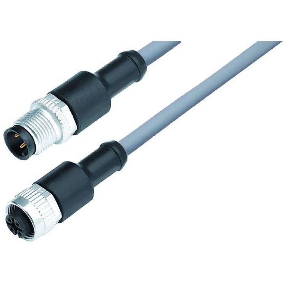 binder 77 3430 3429 20005-0500-20 utični konektor za senzor/aktivator, konfekcionirani žženski konektor, ravni, ravni mu slika