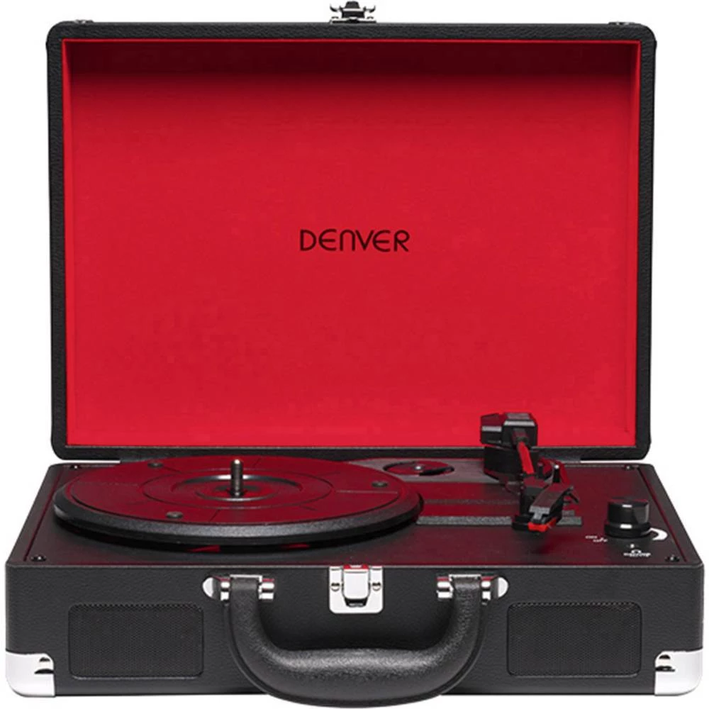 Denver VPL-118 Gramofon Remenski pogon Crna slika