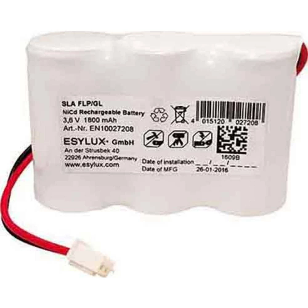 ESYLUX SLAFLP/G #EN10027208 aku-pack x    3.60 V 1800 mAh slika