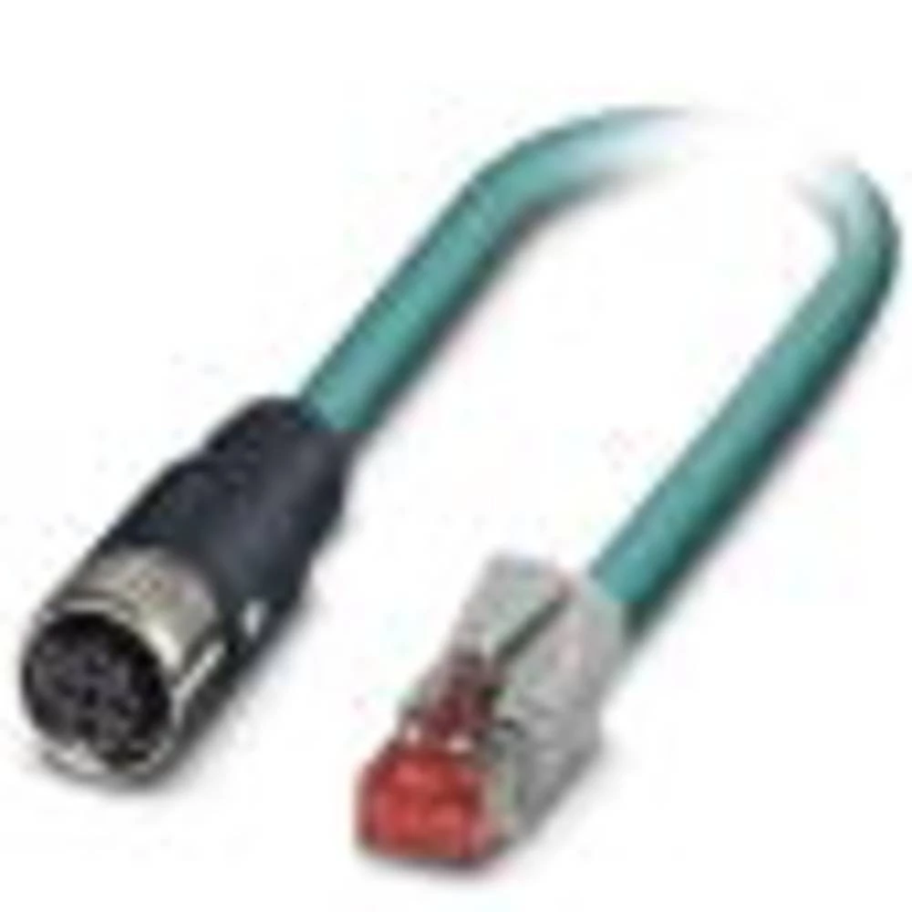 Priključni kabel za senzor/aktivator 2 m Broj polova: 4 Phoenix Contact 1407385 NBC-FSD/ 2,0-93E/R4AC SCO 1 ST slika