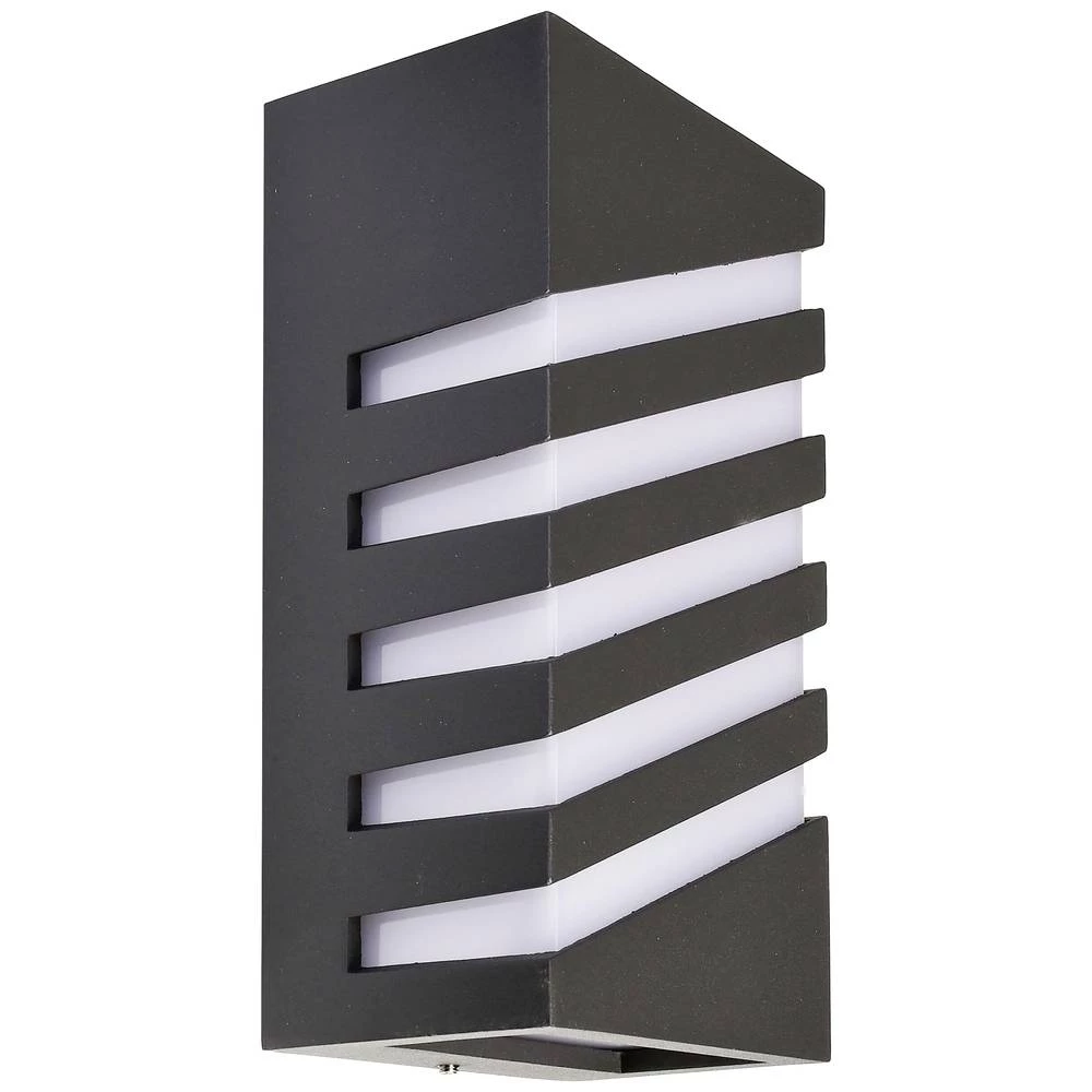 Pribor, poklopac za lampu Grumium kutni II, dužina: 105 mm, širina: 74 mm, visina: 205 mm Deko Light Abdeckung für Leuchte Grumium eckig II 930373 poklopac      tamnosiva slika