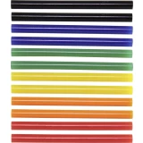 TOOLCRAFT Štapiči za vruće ljepljenjeØ 7 x 100 mm u bojiPlava boja, Crvena, Zelena, Žuta 12 ST