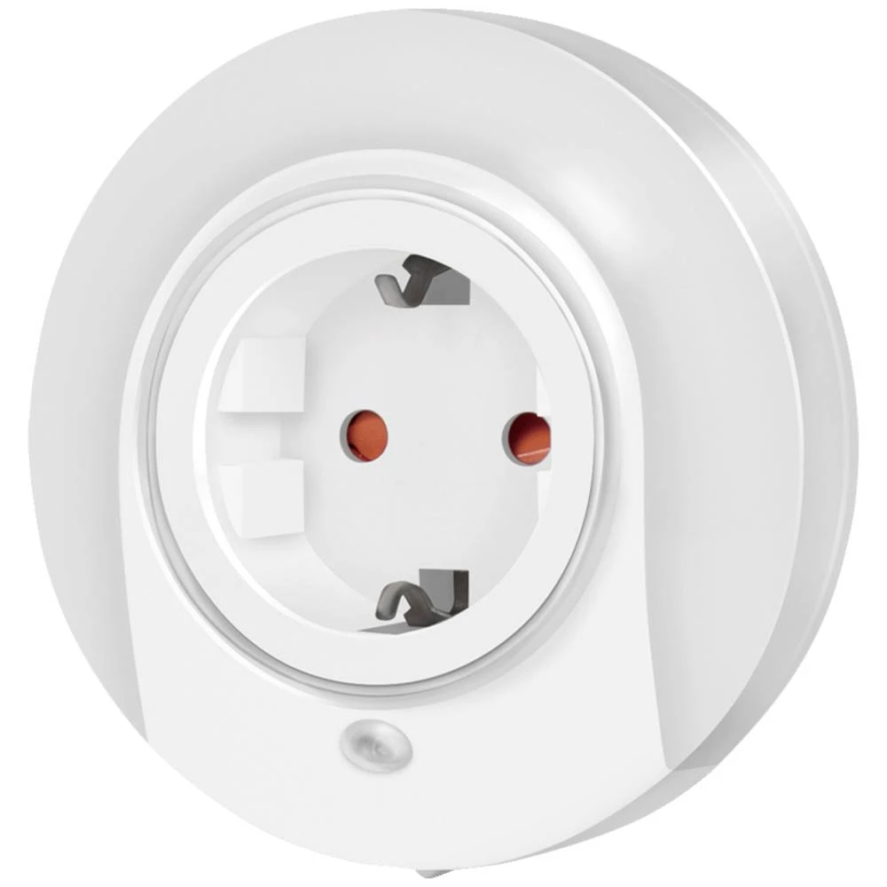 LogiLink LED012 LED012 LED noćno svjetlo sa senzorom sumraka   okrugli  LED toplo bijela bijela slika