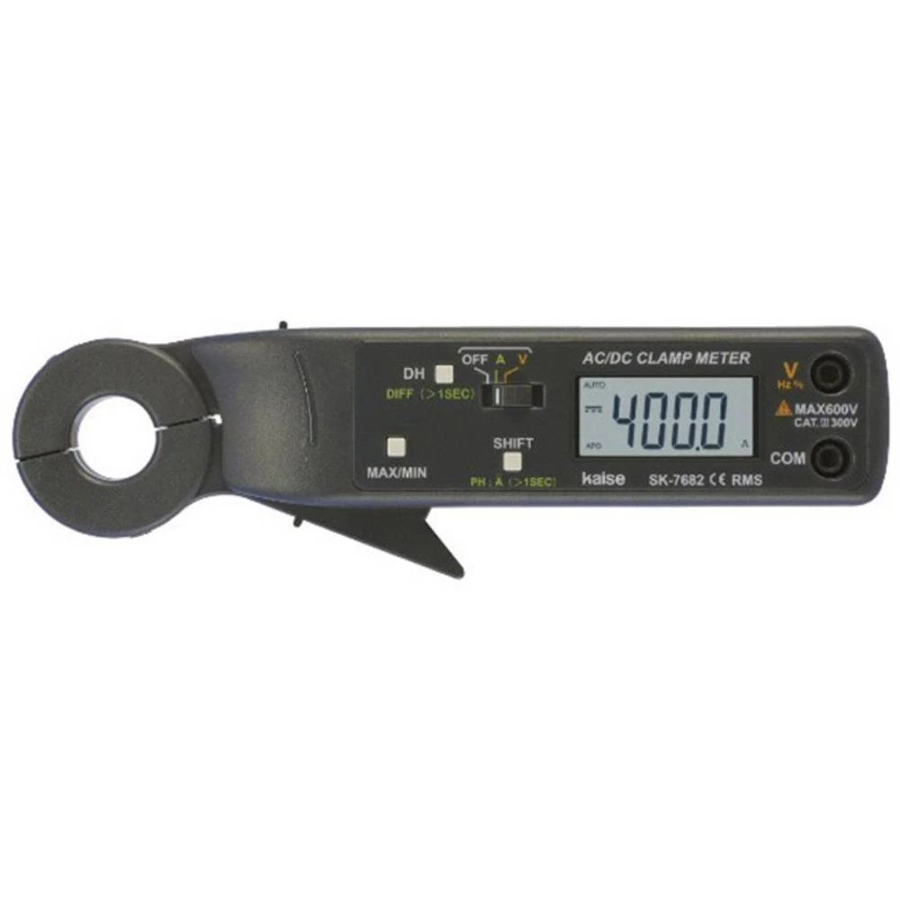 Kaise SK-7682 Strujne stezaljke digitalni CAT III 300 V Zaslon (brojevi): 4000 slika