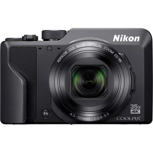 Digitalni fotoaparat Nikon A1000 schwarz 16 MPix Zoom (optički): 35 x Crna Elektroničko tražilo, Zaslon osjetljiv na dodir slika