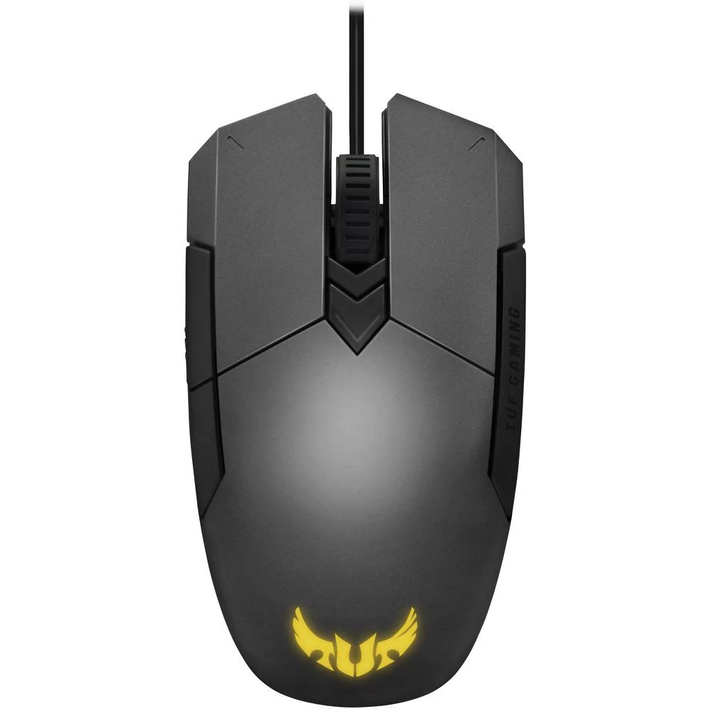 Asus TUF M5 USB gaming miš Optički Ergonomski, Osvjetljen Crna slika