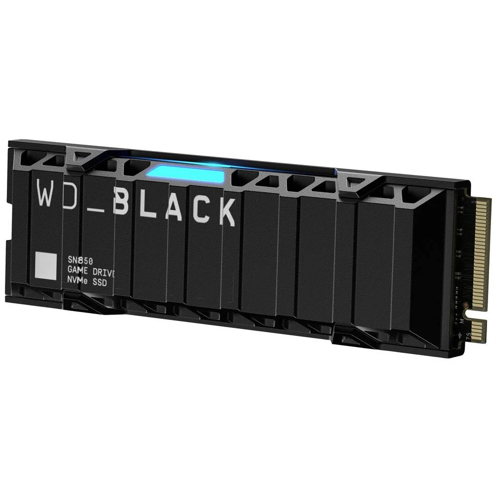 WD Black™ SN850 1 TB unutarnji M.2 PCIe NVMe SSD PCIe 4.0 x4 maloprodaja WDBBKW0010BBK-WRSN slika