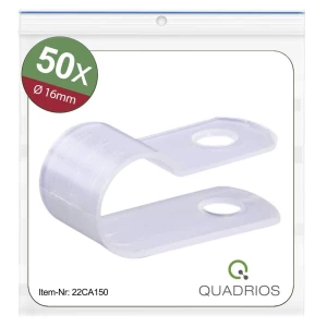 Quadrios 22CA150 montažna obujmica vijak 22CA150 Snop Ø, područje 16 mm (max)   prirodna 1 Set slika