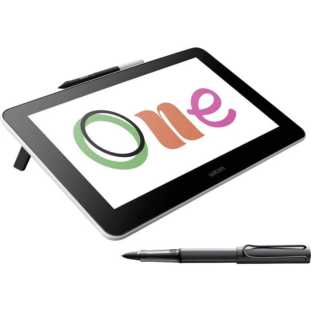Wacom USB grafički tablet Wacom One + Lamy AL-star black EMR Stylus Stift slika