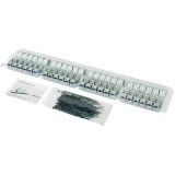 Kućište spojke RJ45 Cink-siva Telegärtner J00029L0036 24 ST
