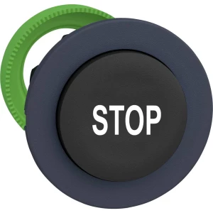 Schneider Electric ZB5FL234 prednji element za tipku plosnat, ponovno postavljiv (Ø) 30.5 mm stop tamnosiva, crna 1 St. slika