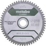 Metabo MULTI CUT CLASSIC 628666000 list kružne pile 254 x 30 x 1.8 mm Broj zubaca (po inču): 60 1 St.