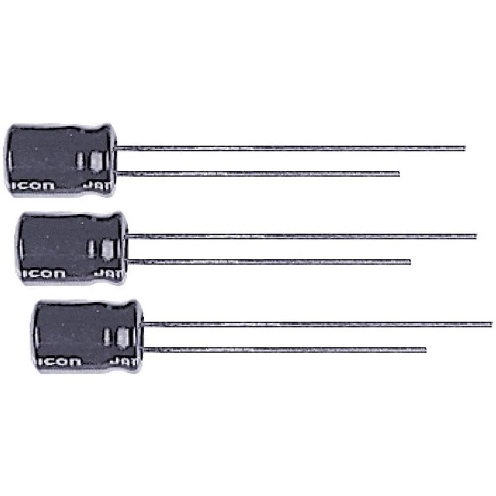 Jamicon SHR101M1CE07M Elektrolitski kondenzator THT 2.5 mm 100 &micro;F 16 V 20 % (&Oslash; x D) 6.3 mm x 7 mm 1 ST slika