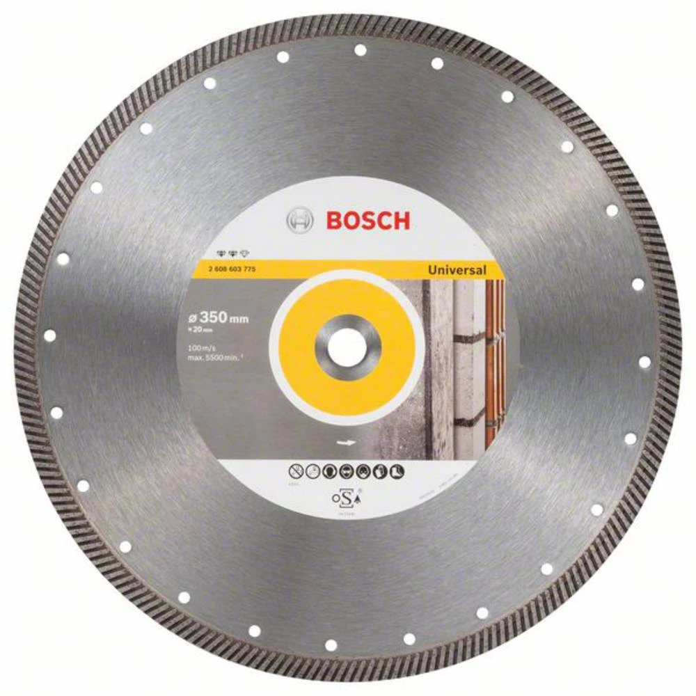 Dijamantni nož Expert za Universal Turbo, 350 x 20.00 x 2.2 x 12 mm Bosch Accessories 2608603775 promjer 350 mm 1 ST slika