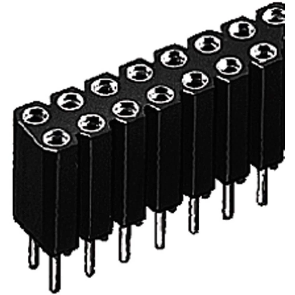 Fischer Elektronik precizna letva sa ženskim kontaktima Broj redova: 2 Broj polova po redu: 36 BL 6 025/ 72/Z 1 St. slika