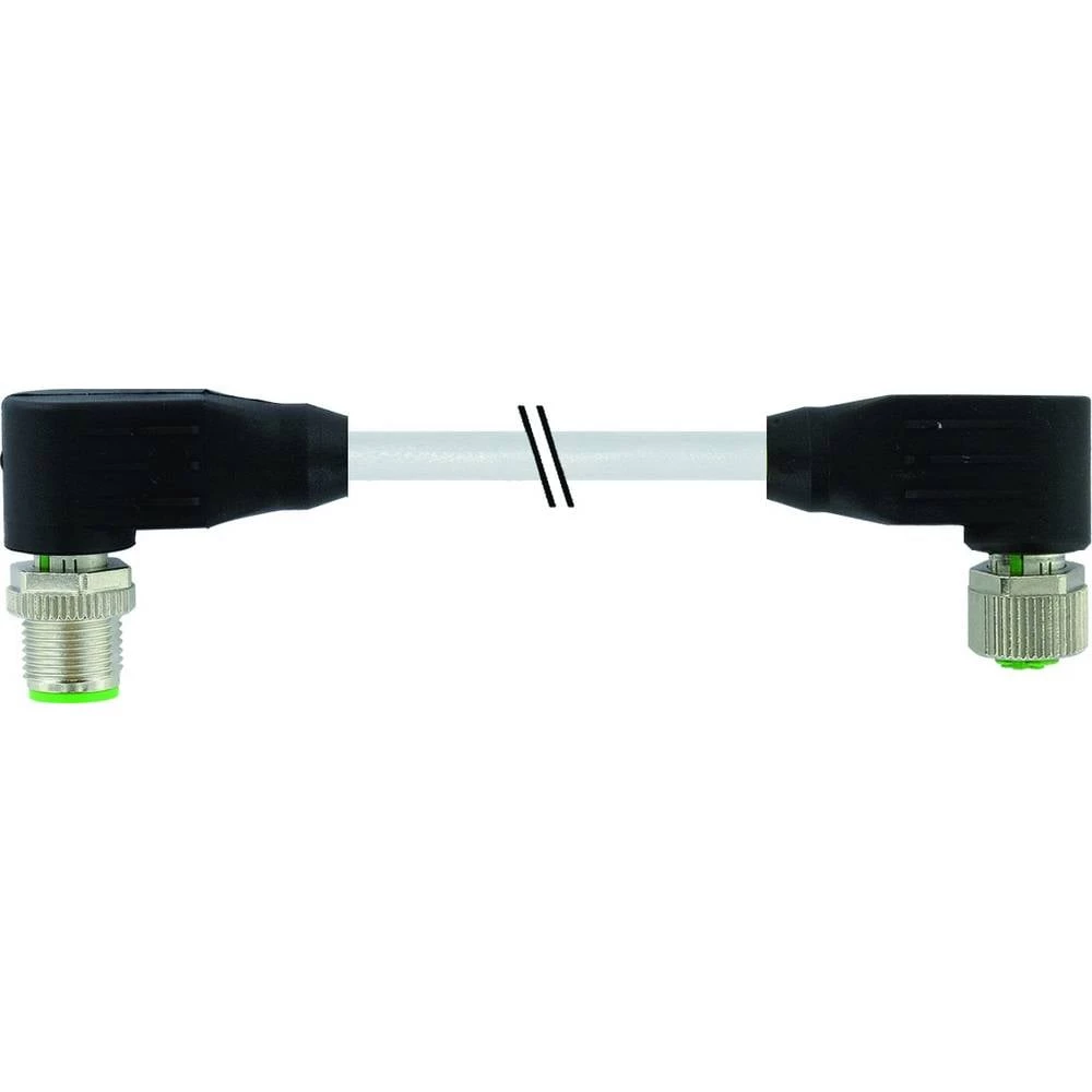 Murrelektronik 7000-48071-2940060 utični konektor za senzor/aktivator, konfekcionirani M12 x 1 kutni muški konektor, žen slika